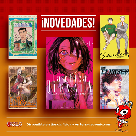Recibido: novedades del miércoles | Terra de Còmic - Tu tienda de cómics online especializada en cómics, manga y merchandising