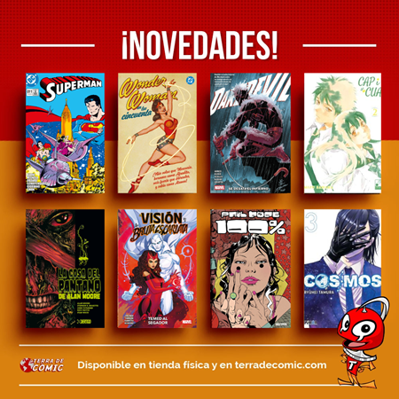 Recibido: novedades del jueves | Terra de Còmic - Tu tienda de cómics online especializada en cómics, manga y merchandising