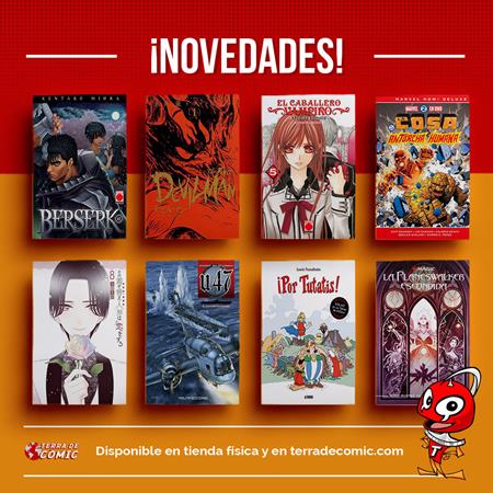 Recibido: novedades del jueves | Terra de Còmic - Tu tienda de cómics online especializada en cómics, manga y merchandising