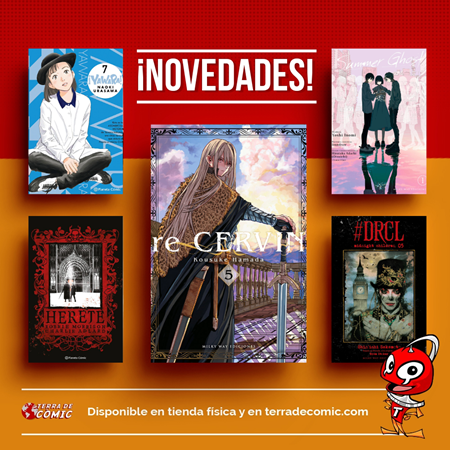 Recibido: novedades del miércoles | Terra de Còmic - Tu tienda de cómics online especializada en cómics, manga y merchandising