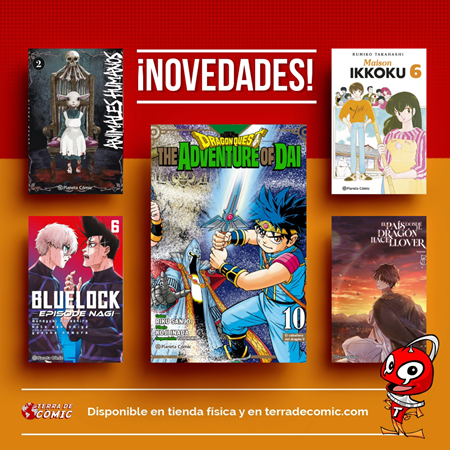 Recibido: novedades del miércoles | Terra de Còmic - Tu tienda de cómics online especializada en cómics, manga y merchandising