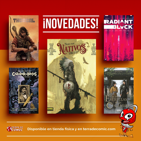 Recibido: novedades del viernes | Terra de Còmic - Tu tienda de cómics online especializada en cómics, manga y merchandising
