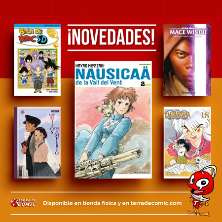 Recibido: novedades del miércoles | Terra de Còmic - Tu tienda de cómics online especializada en cómics, manga y merchandising