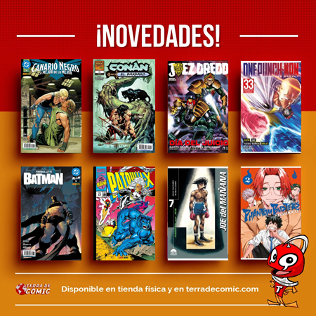 Recibido: novedades del jueves | Terra de Còmic - Tu tienda de cómics online especializada en cómics, manga y merchandising
