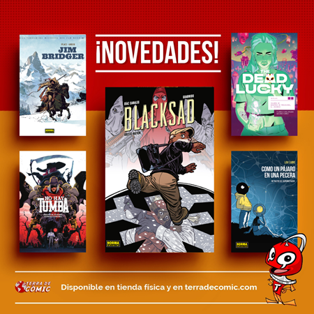 Recibido: novedades del viernes | Terra de Còmic - Tu tienda de cómics online especializada en cómics, manga y merchandising
