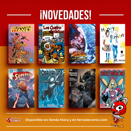 Recibido: novedades del jueves | Terra de Còmic - Tu tienda de cómics online especializada en cómics, manga y merchandising
