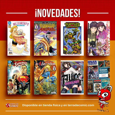 Recibido: novedades del jueves | Terra de Còmic - Tu tienda de cómics online especializada en cómics, manga y merchandising
