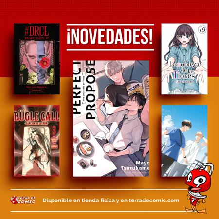 Recibido: novedades del martes | Terra de Còmic - Tu tienda de cómics online especializada en cómics, manga y merchandising
