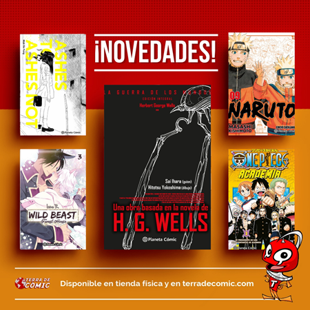 Recibido: novedades del miércoles | Terra de Còmic - Tu tienda de cómics online especializada en cómics, manga y merchandising