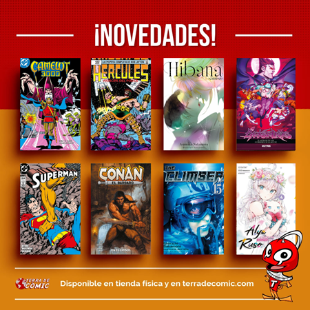 Recibido: novedades del jueves | Terra de Còmic - Tu tienda de cómics online especializada en cómics, manga y merchandising