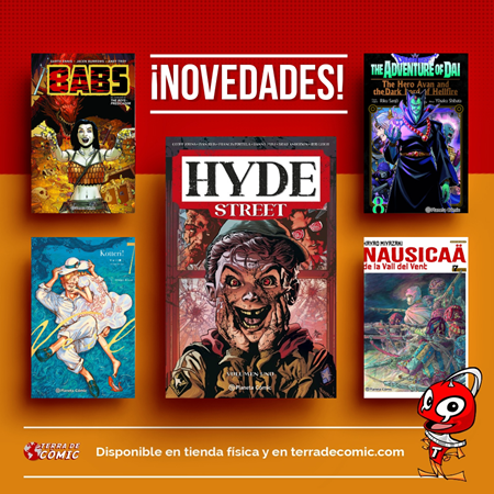 Recibido: novedades del miércoles | Terra de Còmic - Tu tienda de cómics online especializada en cómics, manga y merchandising