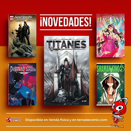 Recibido: novedades del jueves | Terra de Còmic - Tu tienda de cómics online especializada en cómics, manga y merchandising