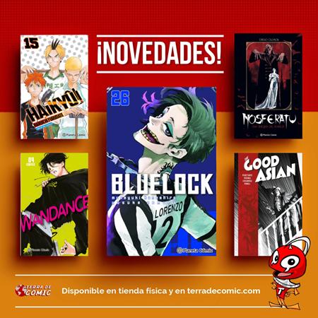 Recibido: novedades del miércoles | Terra de Còmic - Tu tienda de cómics online especializada en cómics, manga y merchandising