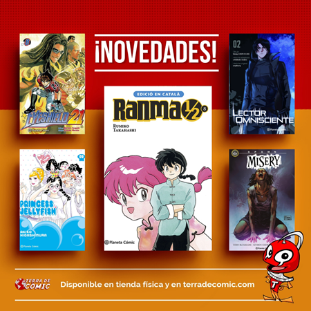 Recibido: novedades del miércoles | Terra de Còmic - Tu tienda de cómics online especializada en cómics, manga y merchandising