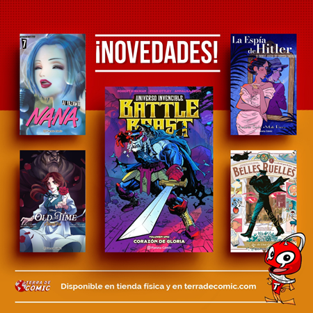 Recibido: novedades del miércoles | Terra de Còmic - Tu tienda de cómics online especializada en cómics, manga y merchandising