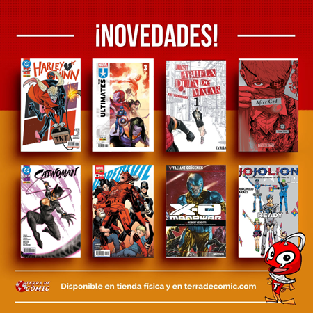Recibido: novedades del jueves | Terra de Còmic - Tu tienda de cómics online especializada en cómics, manga y merchandising