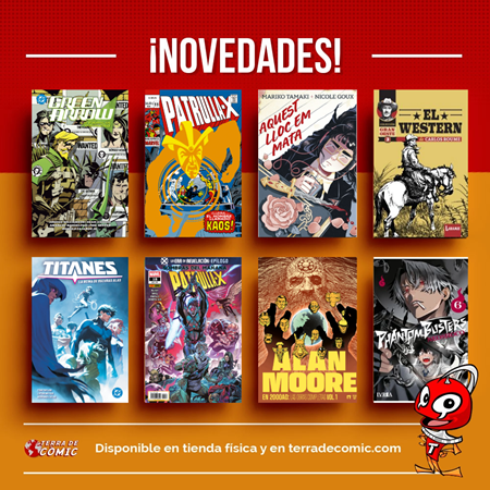 Recibido: novedades del jueves | Terra de Còmic - Tu tienda de cómics online especializada en cómics, manga y merchandising