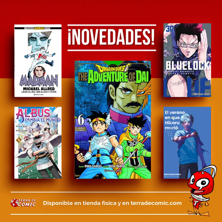 Recibido: novedades del miércoles | Terra de Còmic - Tu tienda de cómics online especializada en cómics, manga y merchandising