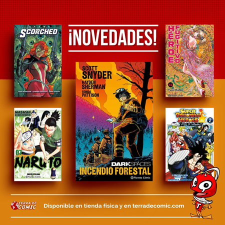 Recibido: novedades del miércoles | Terra de Còmic - Tu tienda de cómics online especializada en cómics, manga y merchandising