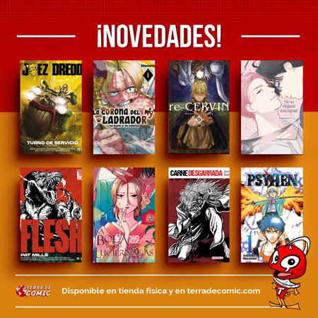 Recibido: novedades del jueves | Terra de Còmic - Tu tienda de cómics online especializada en cómics, manga y merchandising