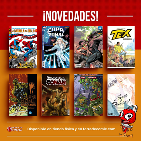 Recibido: novedades del jueves | Terra de Còmic - Tu tienda de cómics online especializada en cómics, manga y merchandising