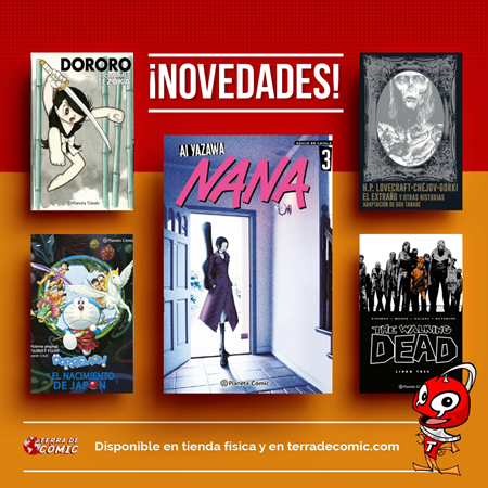 Recibido: novedades del miércoles | Terra de Còmic - Tu tienda de cómics online especializada en cómics, manga y merchandising