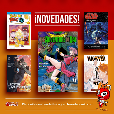 Recibido: novedades del miércoles | Terra de Còmic - Tu tienda de cómics online especializada en cómics, manga y merchandising