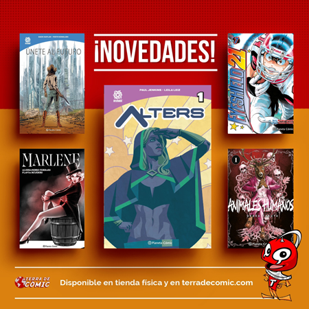 Recibido: novedades del miércoles | Terra de Còmic - Tu tienda de cómics online especializada en cómics, manga y merchandising