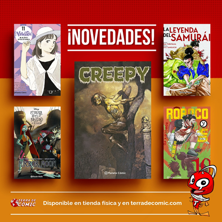 Recibido: novedades del miércoles | Terra de Còmic - Tu tienda de cómics online especializada en cómics, manga y merchandising