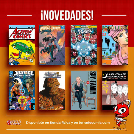 Recibido: novedades del jueves | Terra de Còmic - Tu tienda de cómics online especializada en cómics, manga y merchandising
