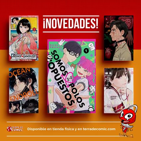 Recibido: novedades del lunes | Terra de Còmic - Tu tienda de cómics online especializada en cómics, manga y merchandising