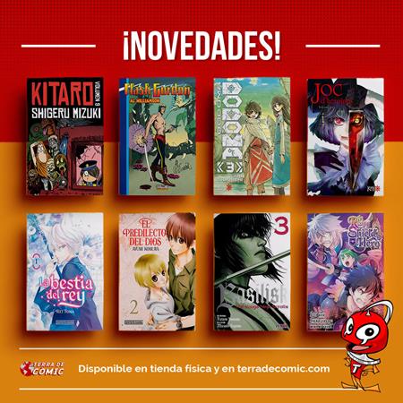 Recibido: novedades del jueves | Terra de Còmic - Tu tienda de cómics online especializada en cómics, manga y merchandising
