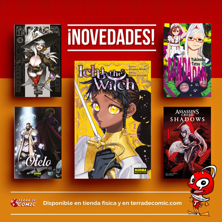 Recibido: novedades del viernes | Terra de Còmic - Tu tienda de cómics online especializada en cómics, manga y merchandising