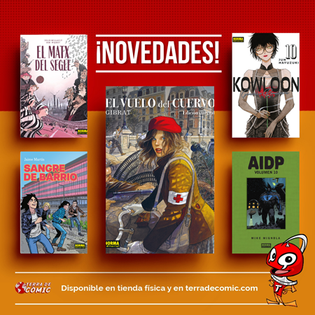 Recibido: novedades del viernes | Terra de Còmic - Tu tienda de cómics online especializada en cómics, manga y merchandising