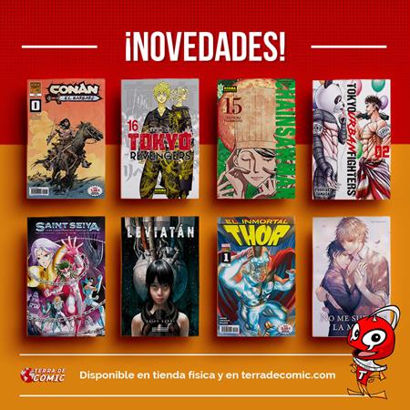 Recibido: novedades de la semana | Terra de Còmic - Tu tienda de cómics online especializada en cómics, manga y merchandising