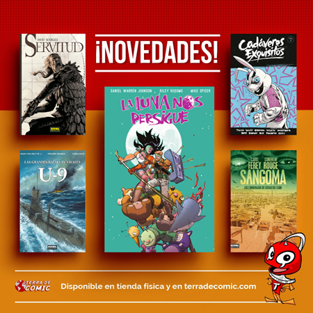 Recibido: novedades del viernes | Terra de Còmic - Tu tienda de cómics online especializada en cómics, manga y merchandising