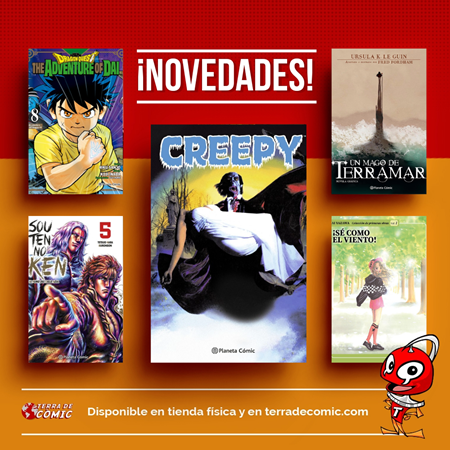 Recibido: novedades del miércoles | Terra de Còmic - Tu tienda de cómics online especializada en cómics, manga y merchandising