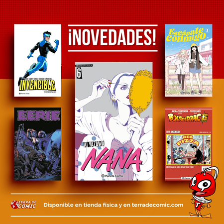 Recibido: novedades del miércoles | Terra de Còmic - Tu tienda de cómics online especializada en cómics, manga y merchandising