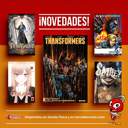 Recibido: novedades del jueves | Terra de Còmic - Tu tienda de cómics online especializada en cómics, manga y merchandising
