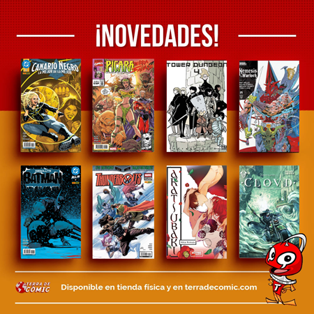 Recibido: novedades del jueves | Terra de Còmic - Tu tienda de cómics online especializada en cómics, manga y merchandising