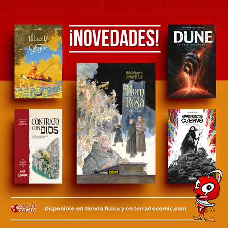 Recibido: novedades del viernes | Terra de Còmic - Tu tienda de cómics online especializada en cómics, manga y merchandising