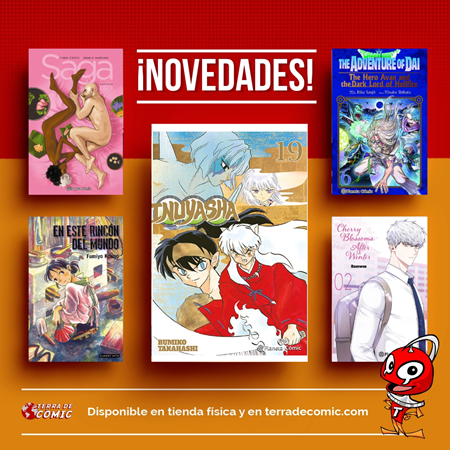Recibido: novedades del miércoles | Terra de Còmic - Tu tienda de cómics online especializada en cómics, manga y merchandising