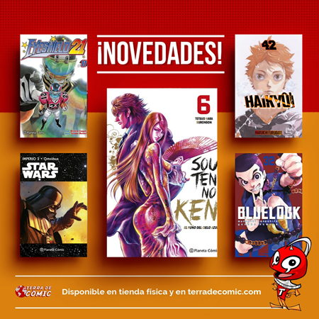 Recibido: novedades del miércoles | Terra de Còmic - Tu tienda de cómics online especializada en cómics, manga y merchandising