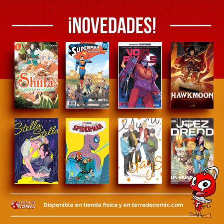 Recibido: novedades del jueves | Terra de Còmic - Tu tienda de cómics online especializada en cómics, manga y merchandising