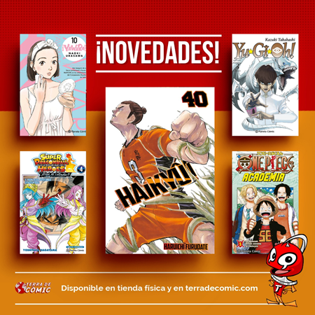 Recibido: novedades del miércoles | Terra de Còmic - Tu tienda de cómics online especializada en cómics, manga y merchandising