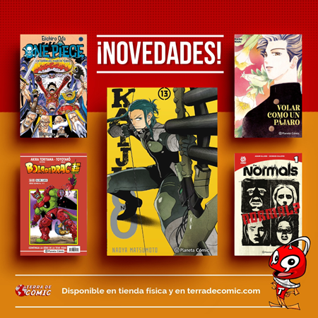 Recibido: novedades del miércoles | Terra de Còmic - Tu tienda de cómics online especializada en cómics, manga y merchandising