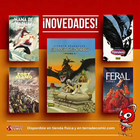 Recibido: novedades del viernes | Terra de Còmic - Tu tienda de cómics online especializada en cómics, manga y merchandising