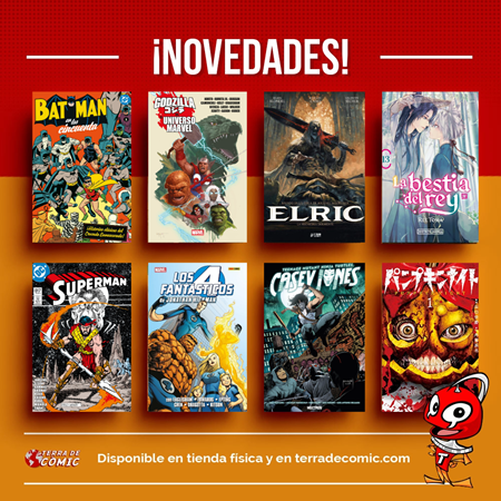 Recibido: novedades del jueves | Terra de Còmic - Tu tienda de cómics online especializada en cómics, manga y merchandising