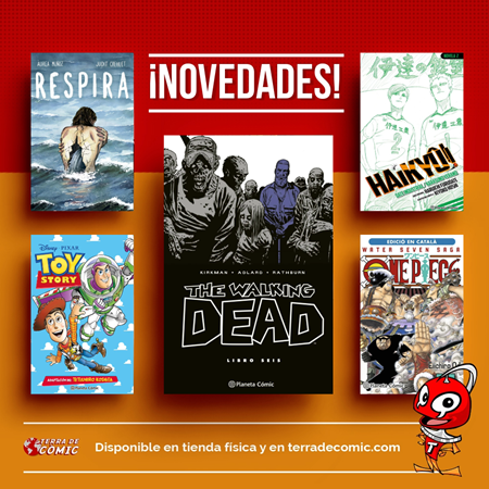 Recibido: novedades del miércoles | Terra de Còmic - Tu tienda de cómics online especializada en cómics, manga y merchandising