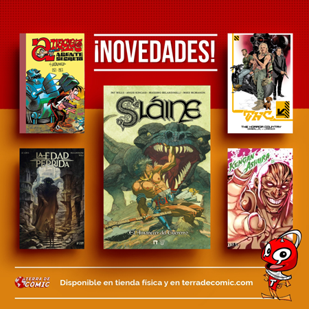 Recibido: novedades del miércoles | Terra de Còmic - Tu tienda de cómics online especializada en cómics, manga y merchandising
